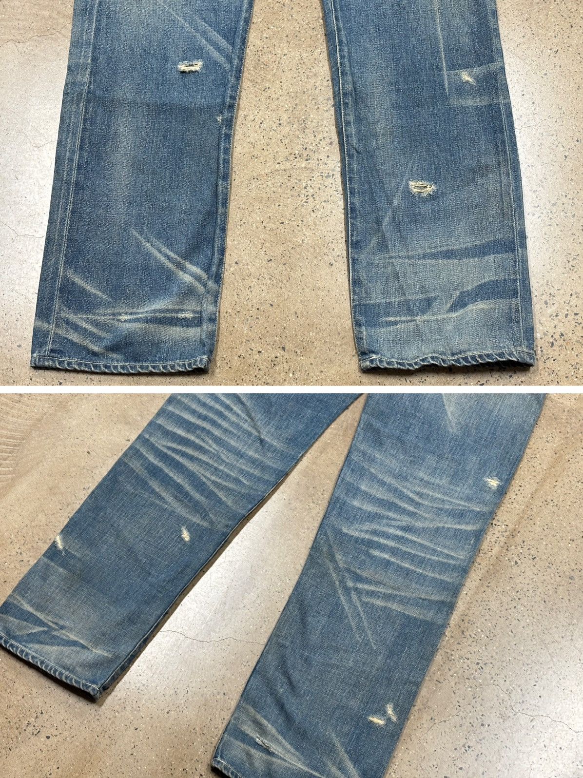 Neighborhood NBHD Neighborhood 05 CRACK Savage Denim Mid M Size US 34 / EU 50 - 5 Thumbnail