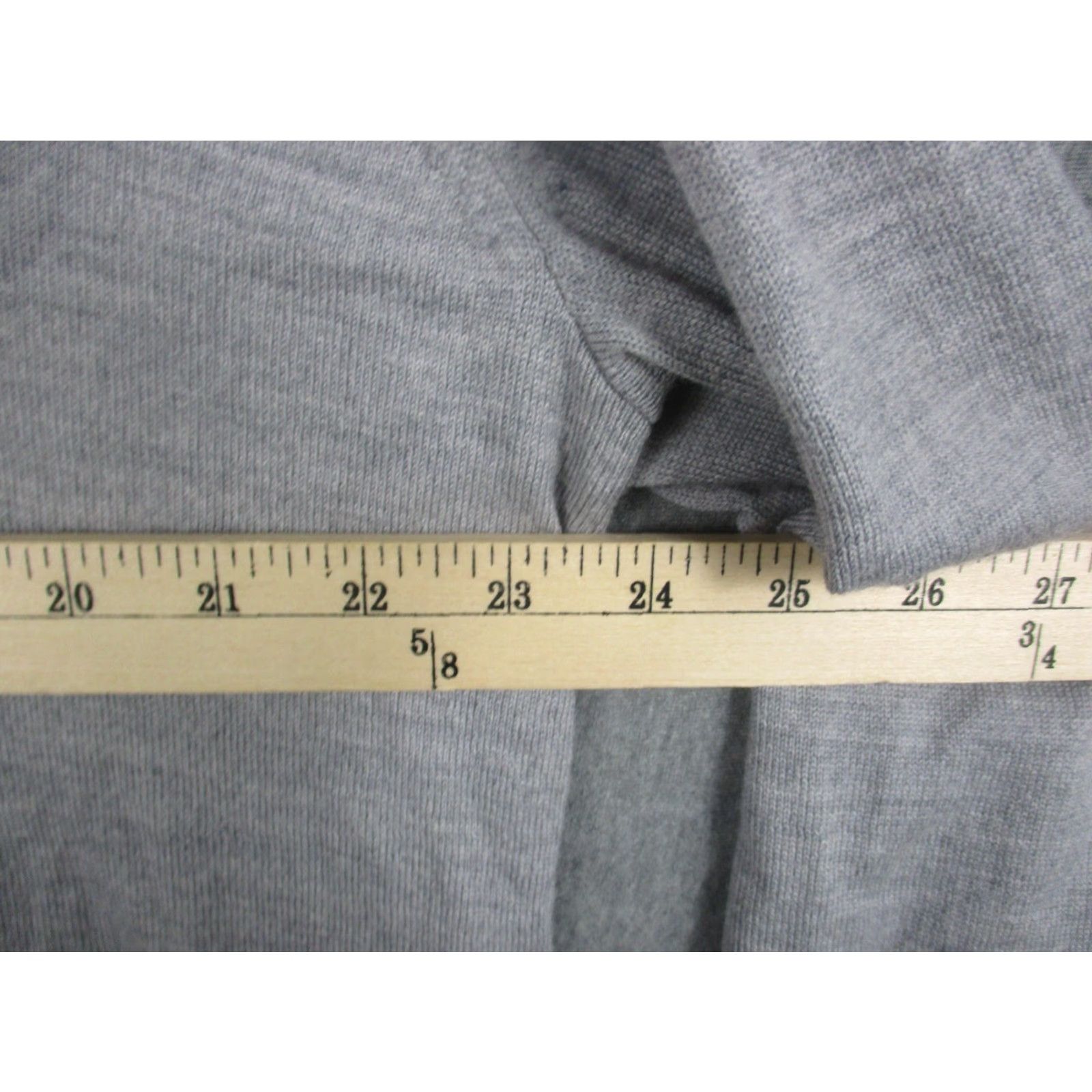 Brooks Brothers Brooks Brothers Sweater Mens XL Gray 100% Merino Wool V Neck Italian Yarn Size US XL / EU 56 / 4 - 5 Thumbnail