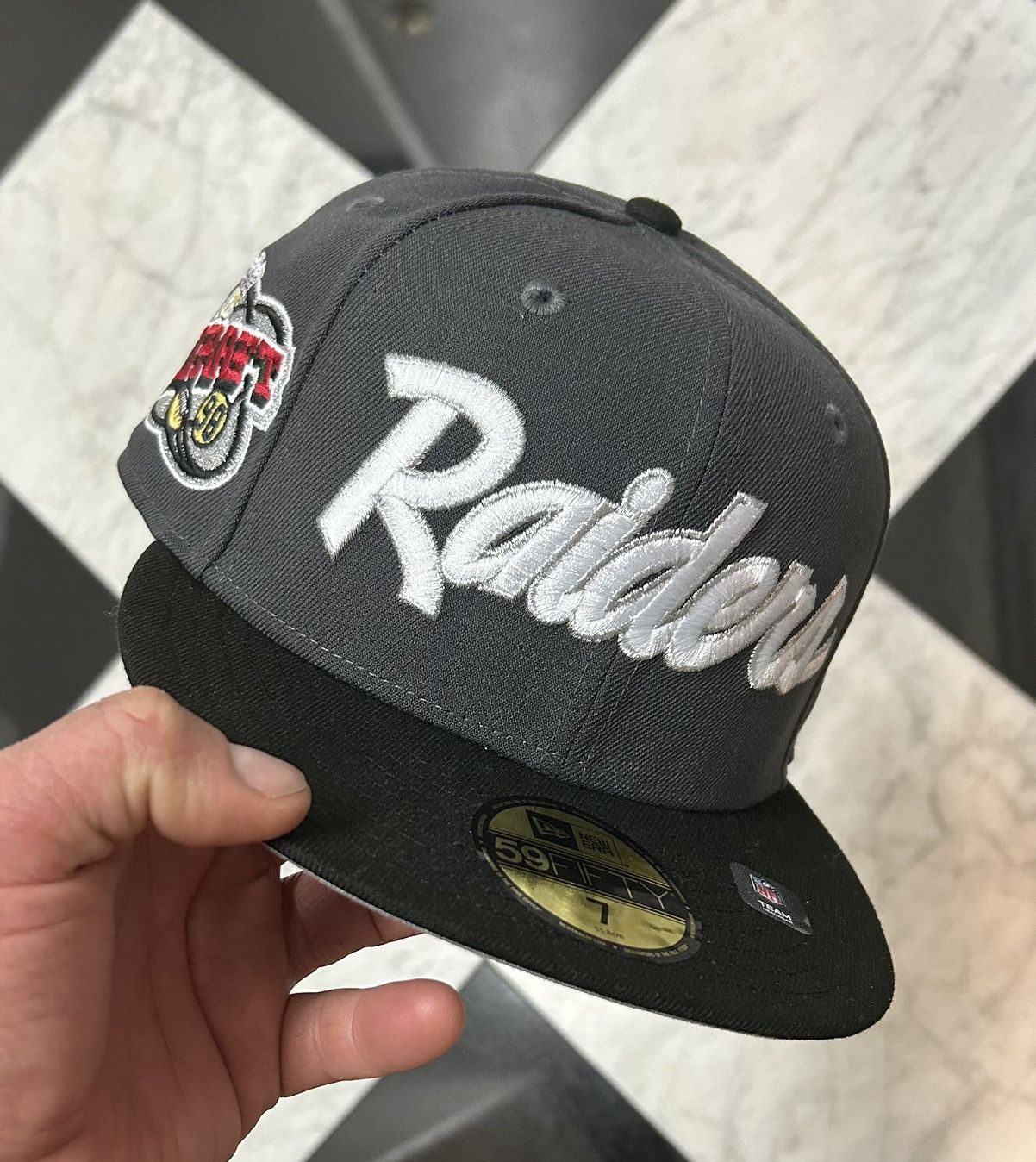 New Era Exclusive Raiders fitted size 7 other sizes Avl Size ONE SIZE - 3 Thumbnail