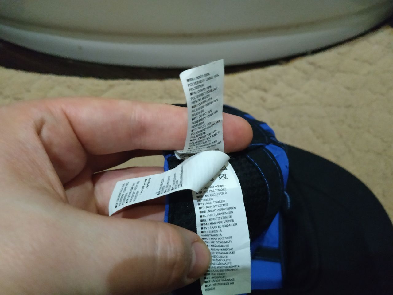 Nike Nike Tailwind Dri-FIT Running Cap Blue 5-Panel Hat Size ONE SIZE - 13 Thumbnail