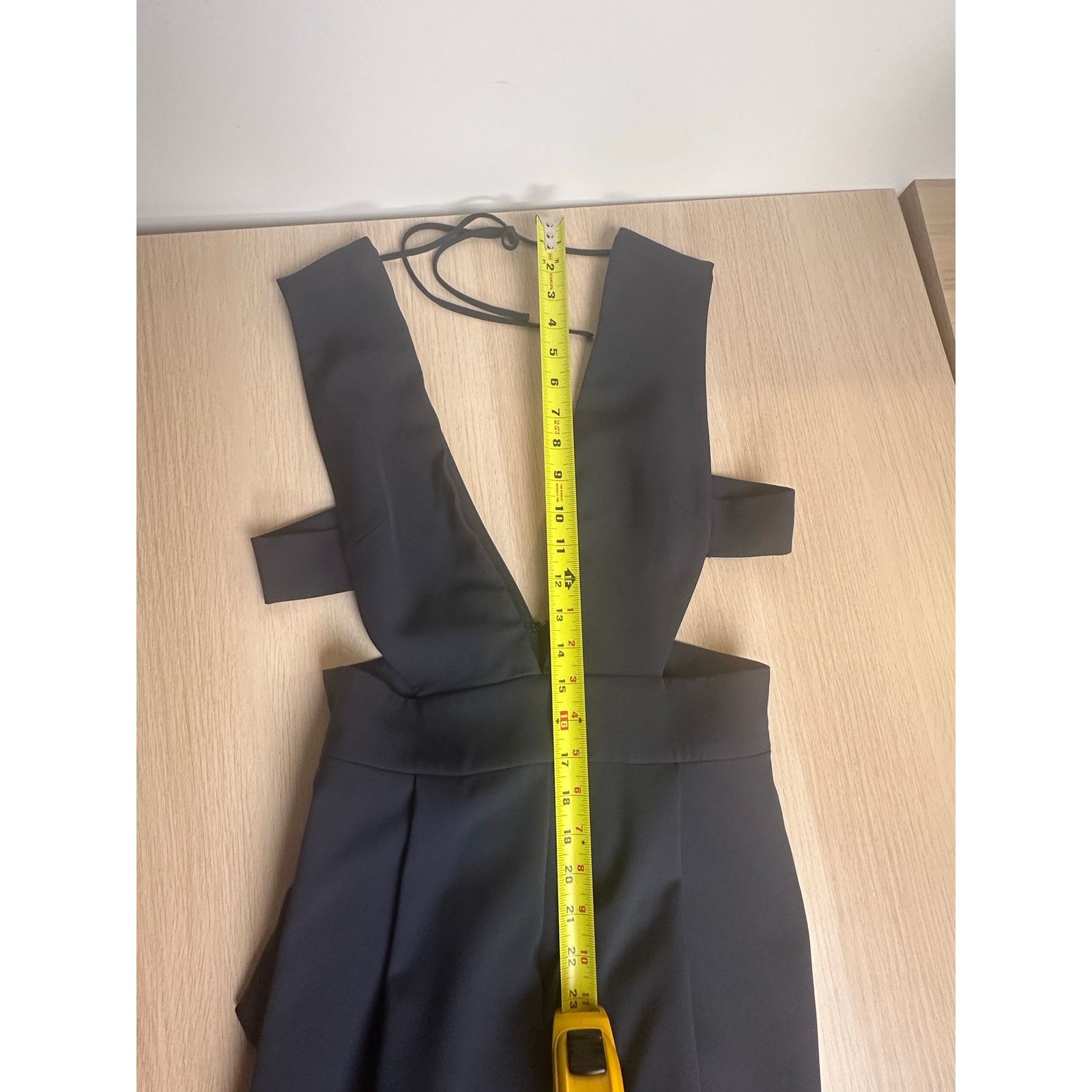 House of CB Mint Lasalle Wide Leg Jumpsuit in Navy - Size S