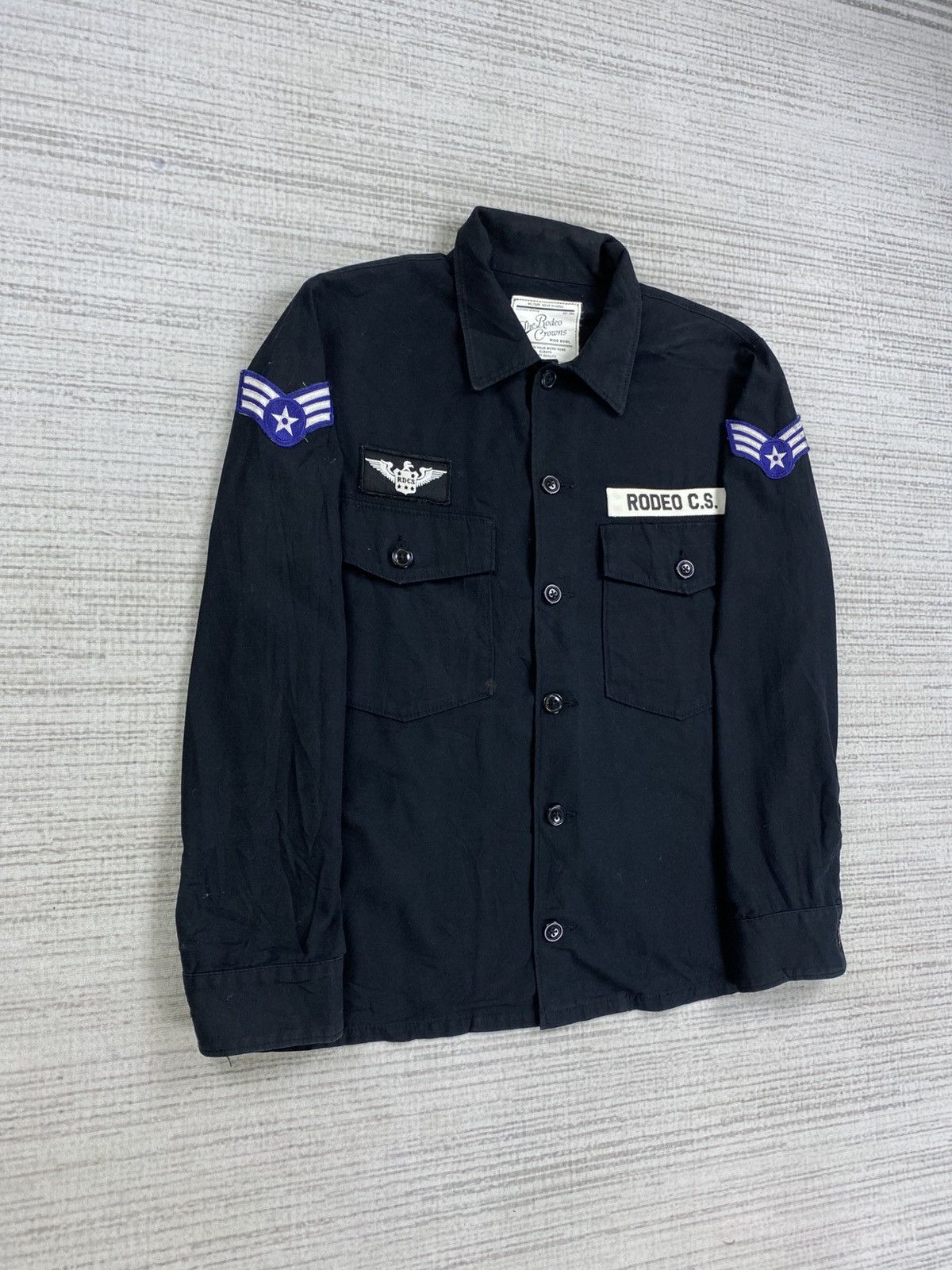 Hysteric Glamour Vintage Rodeo Crowns Military Style Button Ups Shirt Size US M / EU 48-50 / 2 - 3 Thumbnail