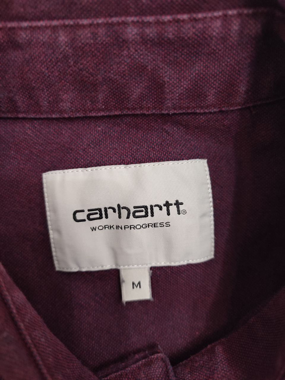 Carhartt Carhartt WIP regular work shirt burgundy colorful M size Size US M / EU 48-50 / 2 - 8 Thumbnail