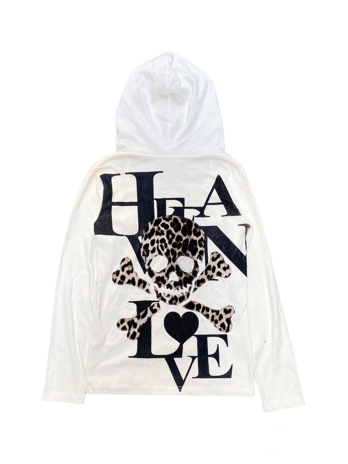 Kartica Blue Skull Leopard Hoodie