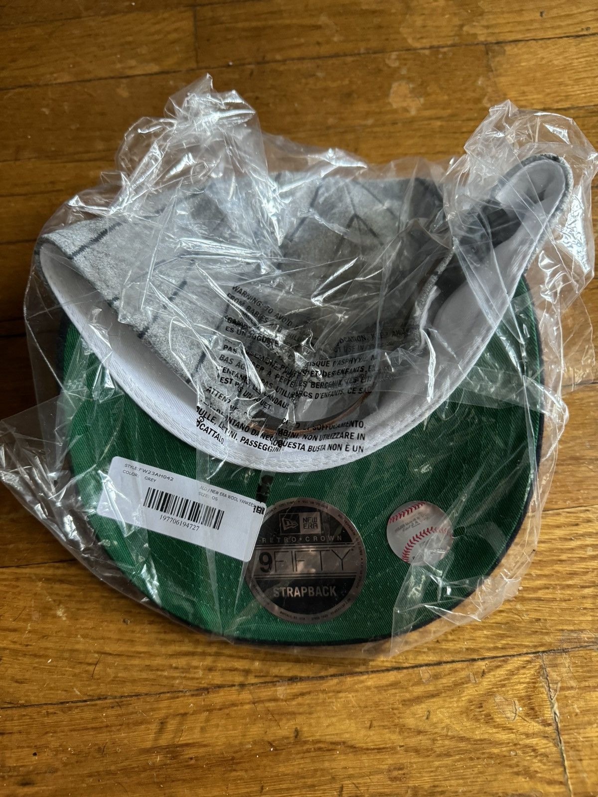 Aime Leon Dore × New Era Aime Leon Dore New Era Wool Yankees Hat Grey Size ONE SIZE - 2 Thumbnail
