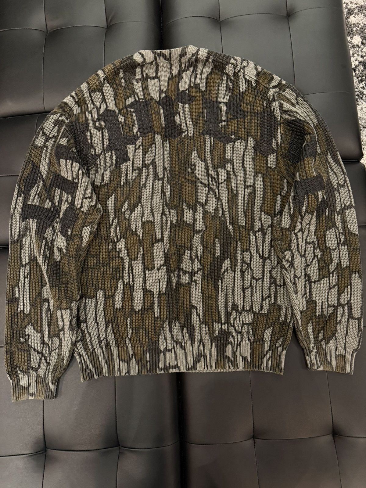 Supreme Size XL - Supreme Old English Printed Sweatshirt Mossy Oak Size US XL / EU 56 / 4 - 5 Thumbnail