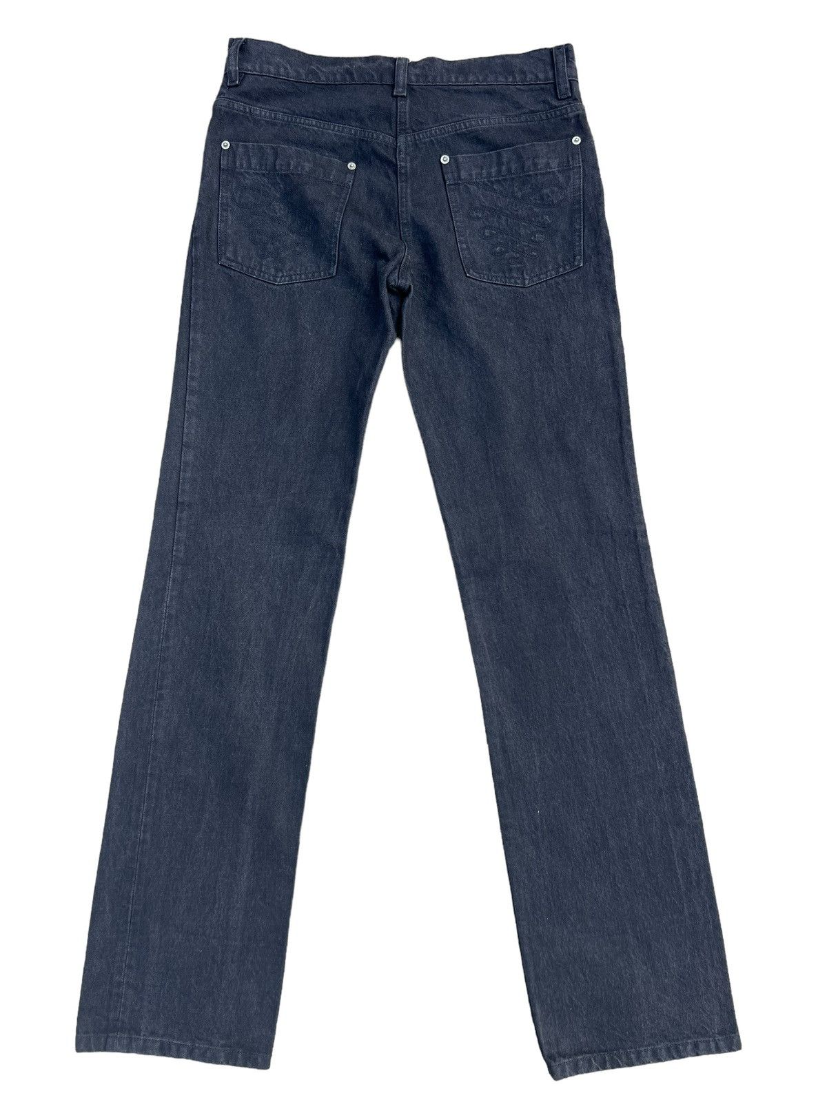 Viktor & Rolf VIKTOR & ROLF Made in Italy Black Denim Jeans Size US 30 / EU 46 - 2 Thumbnail
