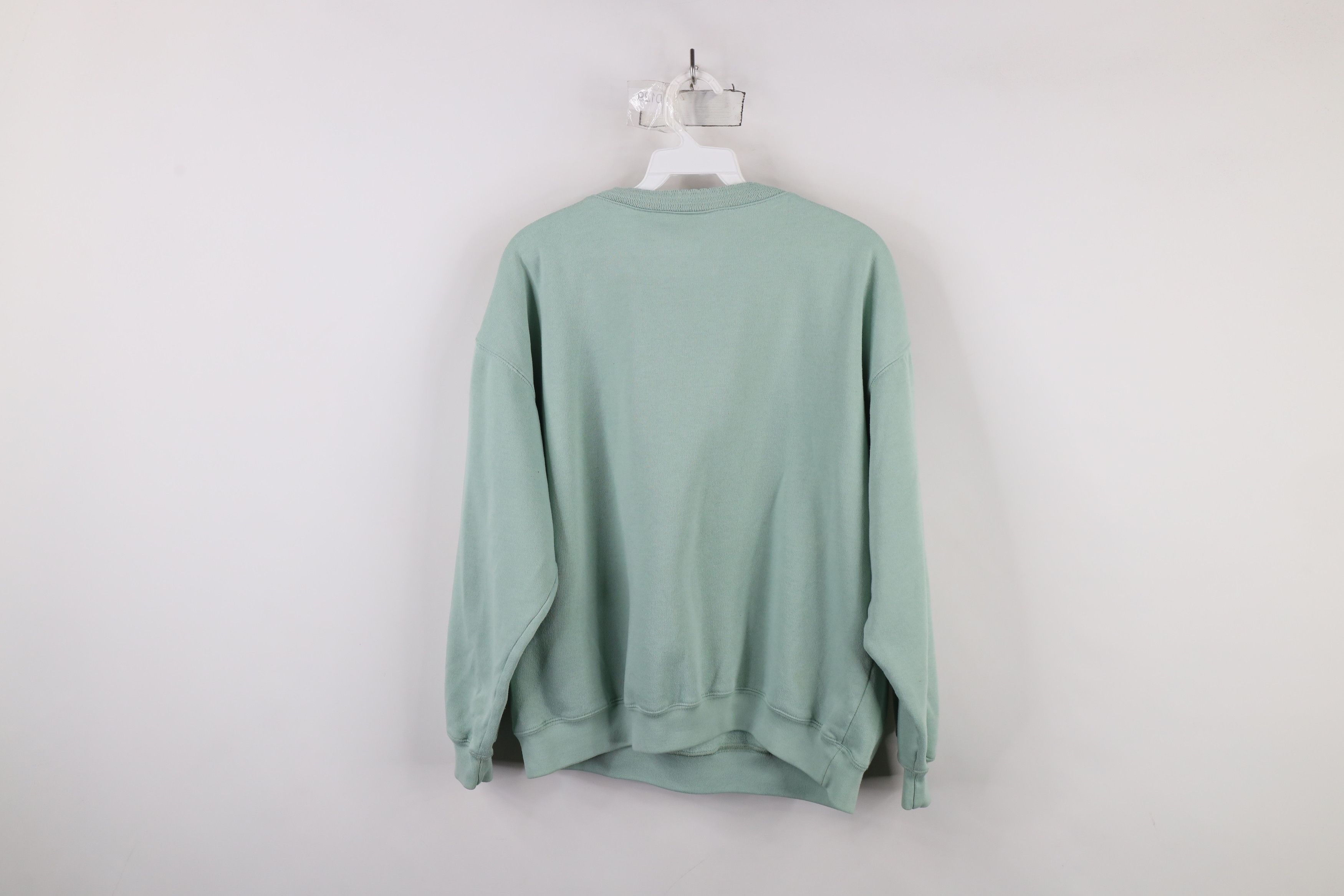 Vintage Vintage 90s Streetwear Flower Floral Crewneck Sweatshirt Size L / US 10 / IT 46 - 11 Thumbnail