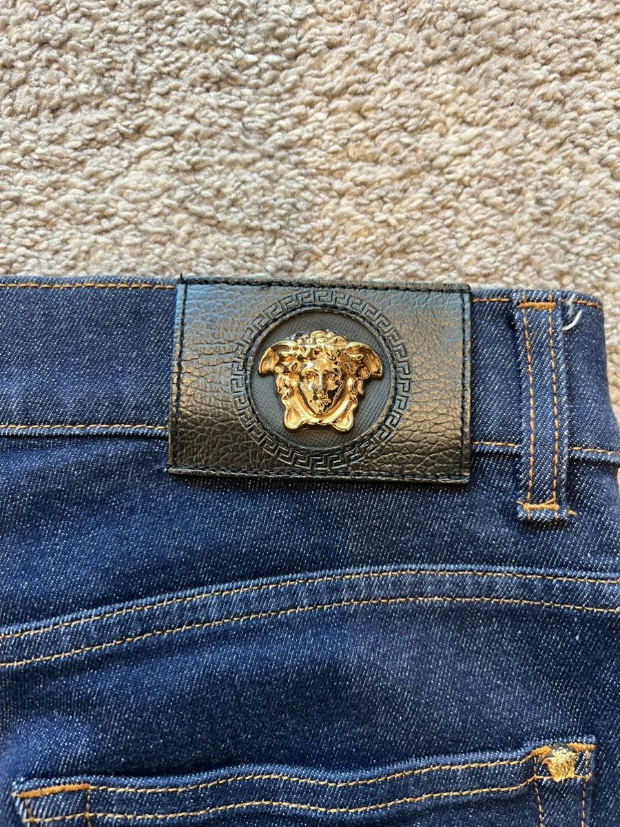 Versace Versace Mens Jeans Blue Wash Taylor Fit Size US 31 - 5 Thumbnail