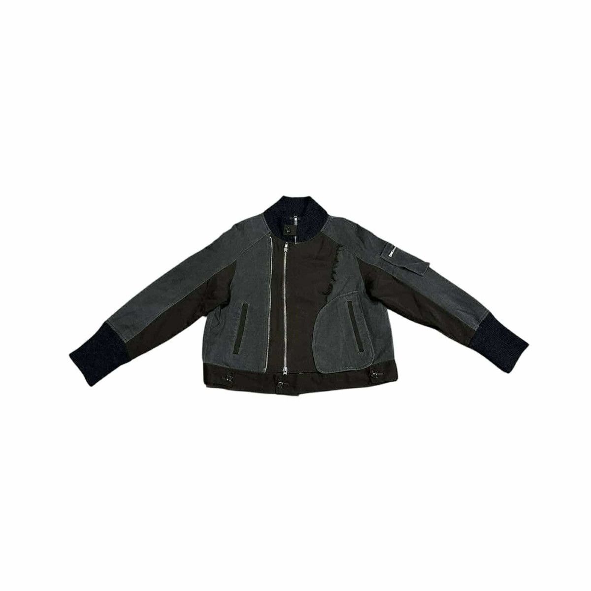 If Six Was Nine × Japanese Brand × Le Grande Bleu (L.G.B.) 🔥Y2K Archived Pour Deux Asymmetric 4 Layers Zipper Jacket Size US L / EU 52-54 / 3 - 2 Thumbnail