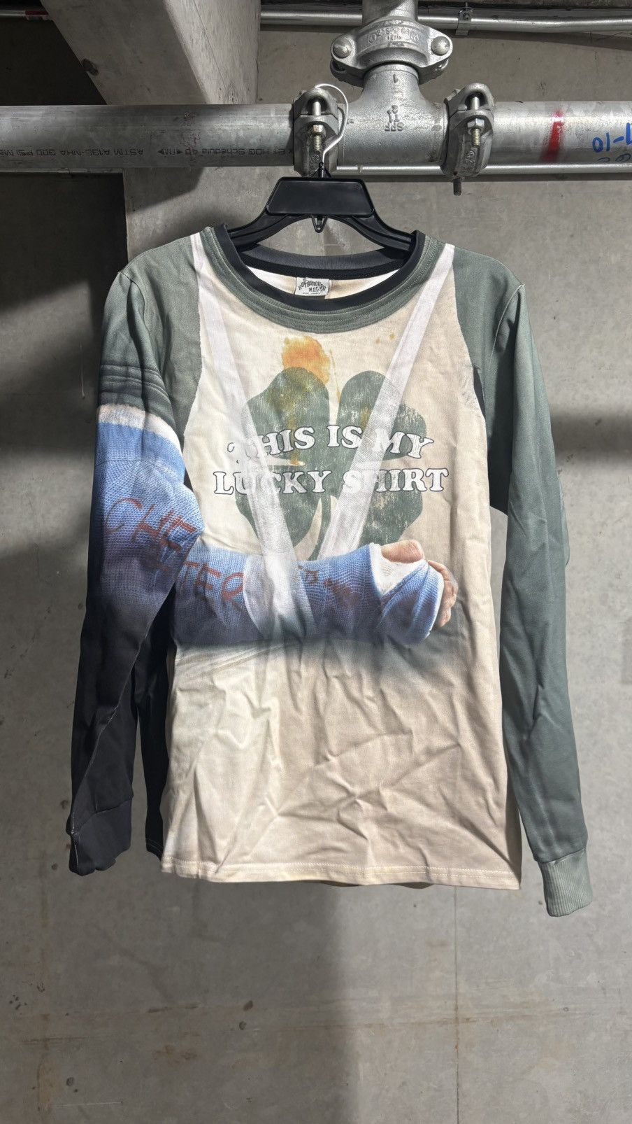 Other Rotborough “My Lucky Shirt” Longsleeve Trompe L'Oeil Size US S / EU 44-46 / 1 - 1 Thumbnail