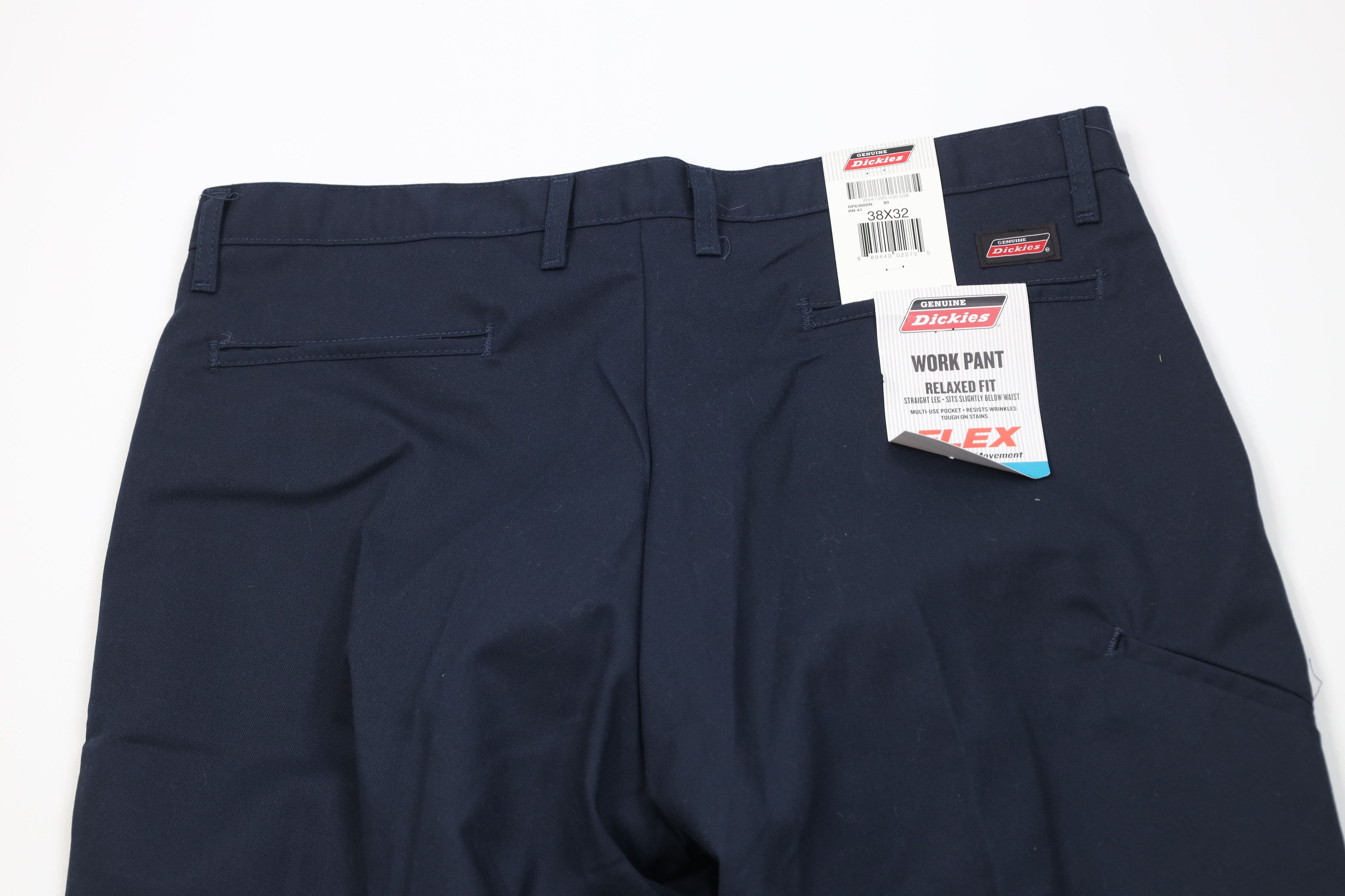Dickies Deadstock Vintage Y2K Dickies Dungaree Pants Workwear Blue Size US 38 / EU 54 - 9 Thumbnail