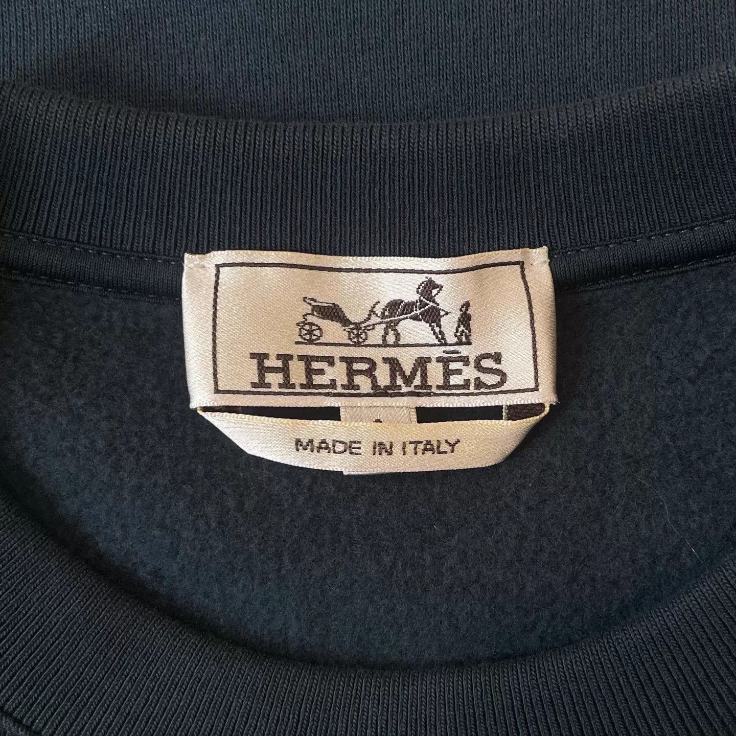 Hermes Hermes Blue Horse Head Sweatshirt S Size S / US 4 / IT 40 - 5 Thumbnail