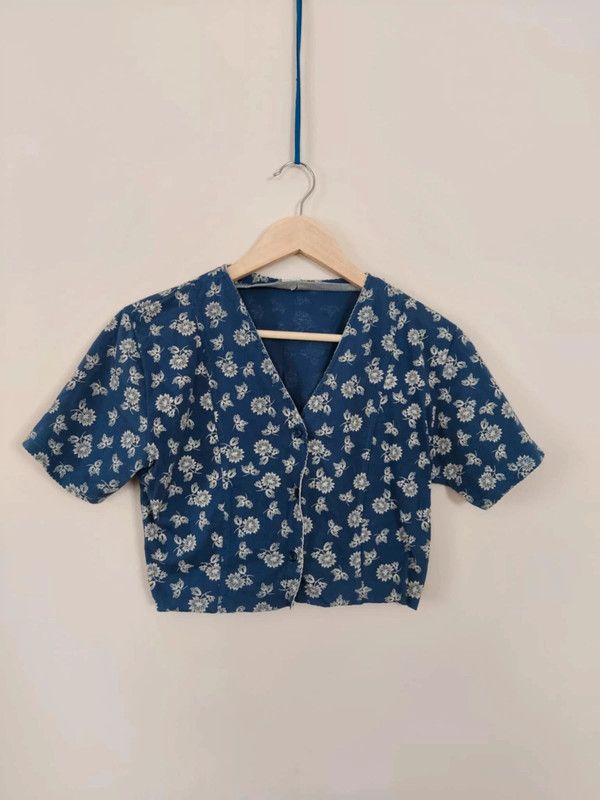Vintage Vintage cropped top Size S / US 4 / IT 40 - 2 Thumbnail