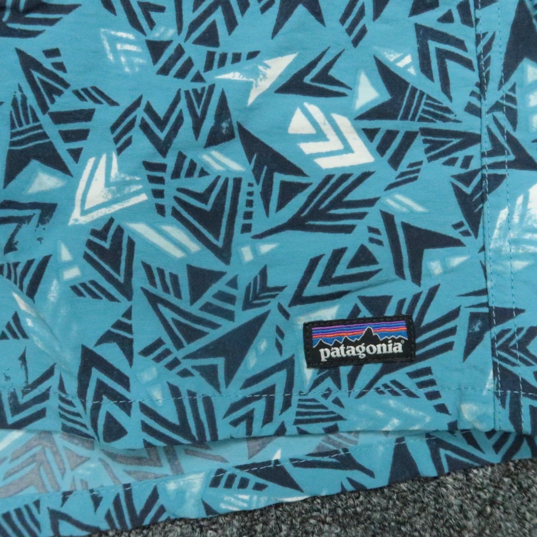 Patagonia Patagonia Shorts Womens Small Blue Baggies Linerless Lightweight Nylon 5" Size 28" / US 6 / IT 42 - 4 Thumbnail