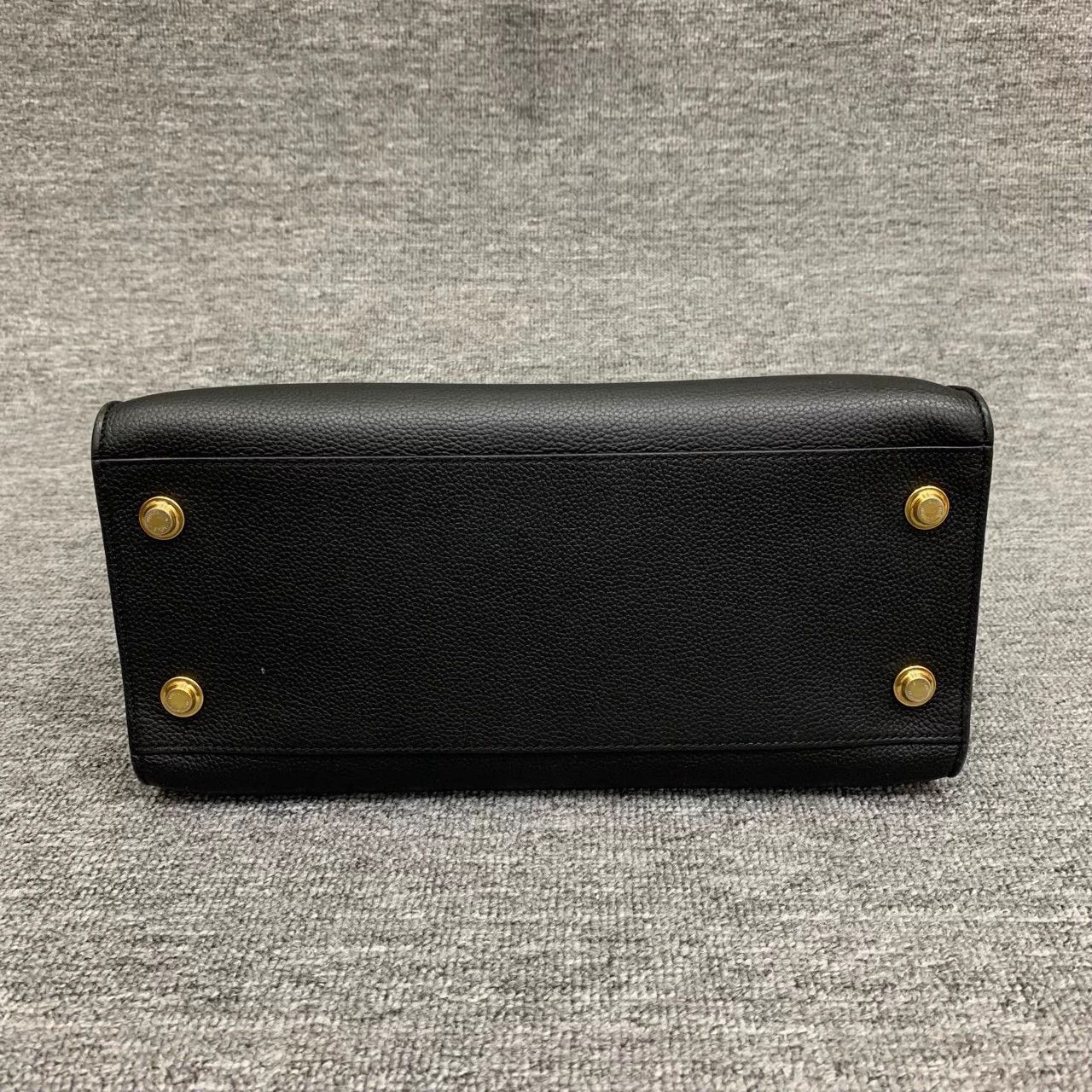 Louis Vuitton LV City Steamer Black Leather Handbag 9/10 0293566 Size ONE SIZE - 9 Thumbnail