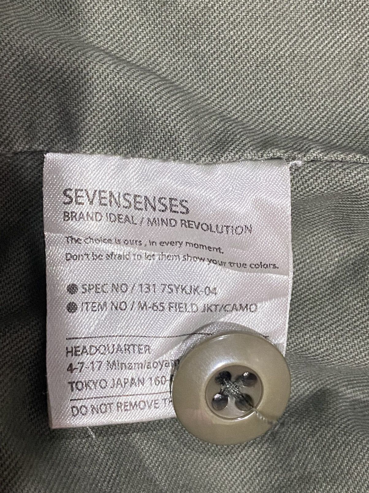 Japanese Brand × Vintage SEVENSENSE Revolution Tiger Stripe Zipper Jacket Size US S / EU 44-46 / 1 - 24 Thumbnail