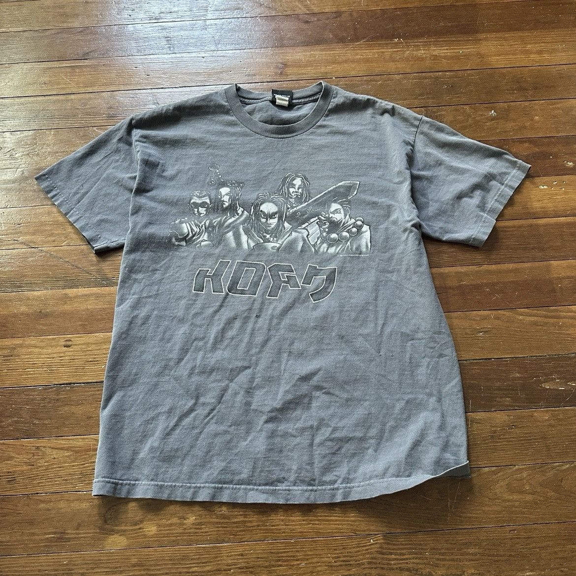 Giant Giant Korn Vintage 90s Graphic T-Shirt Size US XL / EU 56 / 4 - 1 Thumbnail