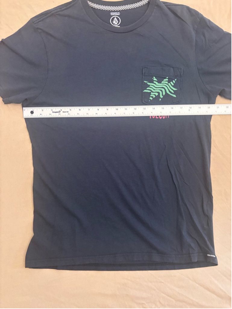 Volcom Men's Volcom T-shirt Size L Blue Size US L / EU 52-54 / 3 - 2 Thumbnail