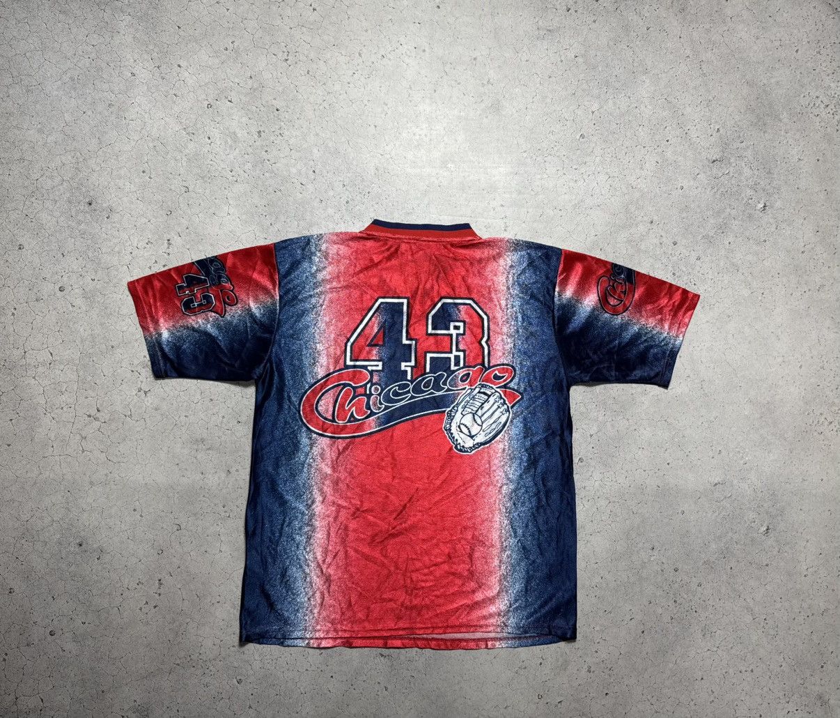 Vintage Chicago USA #43 Vintage Baseball Jersey Sports Tee MLB Size US M / EU 48-50 / 2 - 7 Thumbnail