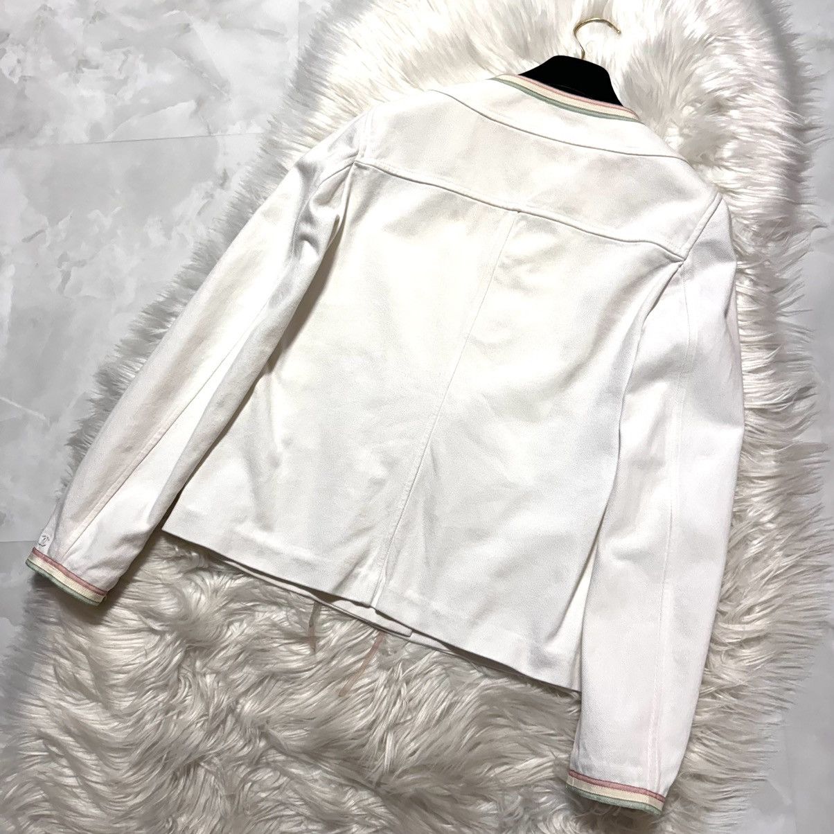 Chanel Chanel COCO decoration, border piping, fringe ribbon,jacket Size S / US 4 / IT 40 - 8 Thumbnail