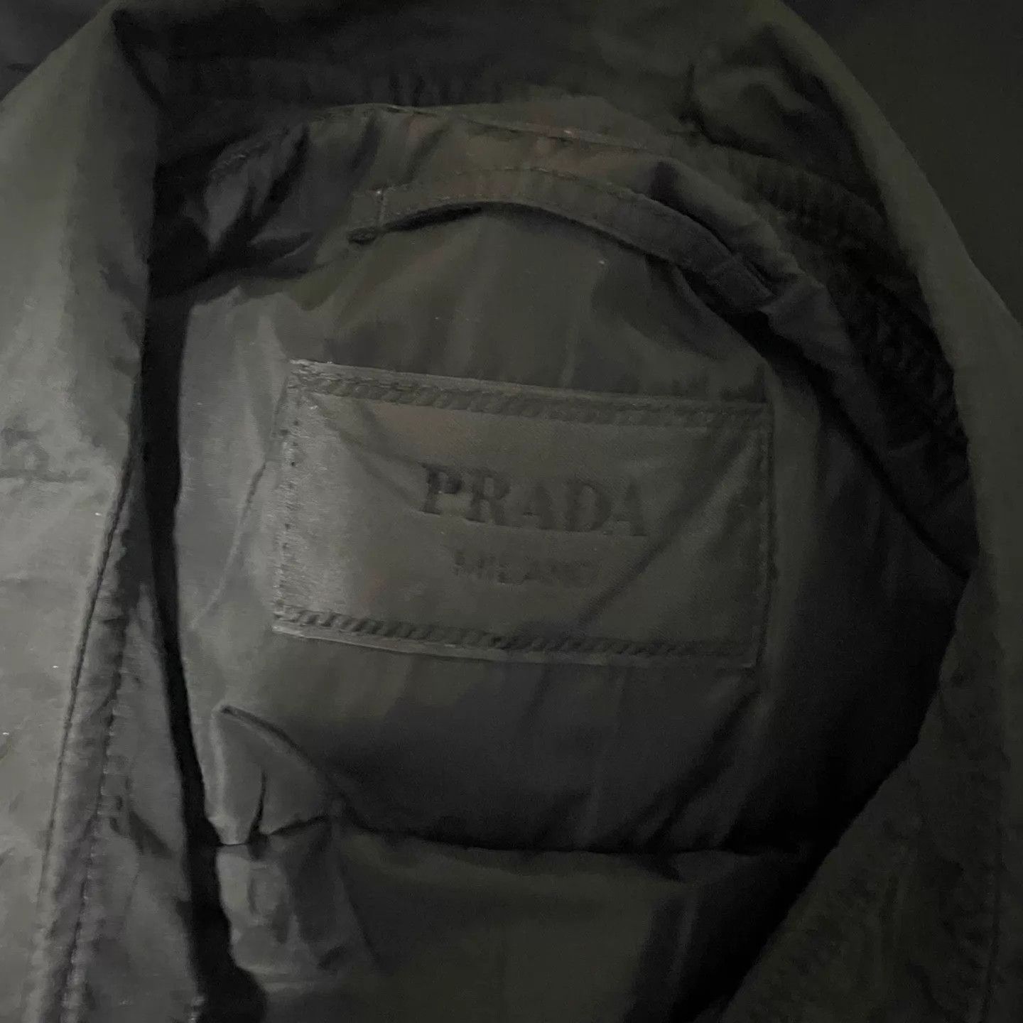 Prada Prada 25FW Black Triangle Logo Puffer Jacket XL Size US XL / EU 56 / 4 - 3 Thumbnail