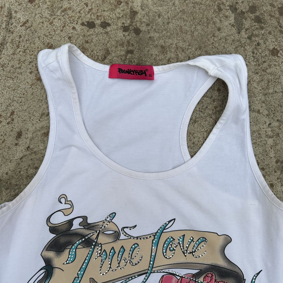 If Six Was Nine × Japanese Brand Vintage Punky Fish Tank Top Sleeveless Grunge Hype Size XL / US 12-14 / IT 48-50 - 3 Thumbnail