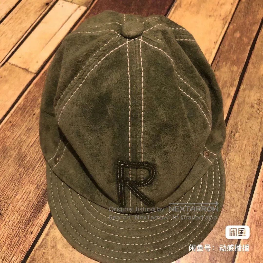 Vintage Decho Japanese Leather Baseball Cap. Size ONE SIZE - 5 Thumbnail