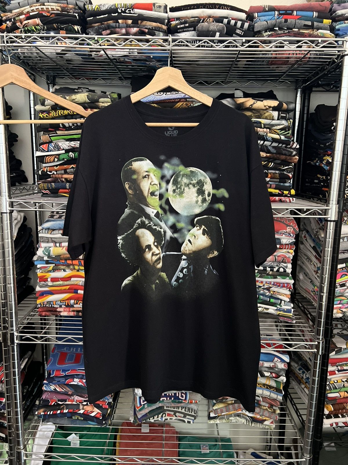 Levi's 2013 The Three Stooges Moon Promo Tee Size US XL / EU 56 / 4 - 1 Thumbnail