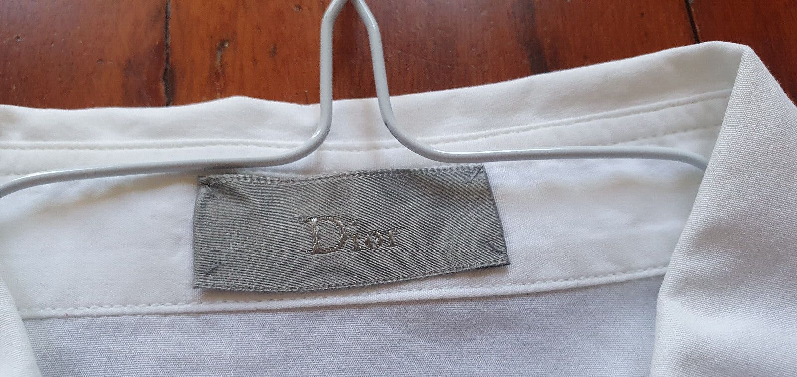 Dior Dior Shirt Sze 39/M-L/ /White/Cotton Size M / US 6-8 / IT 42-44 - 4 Thumbnail