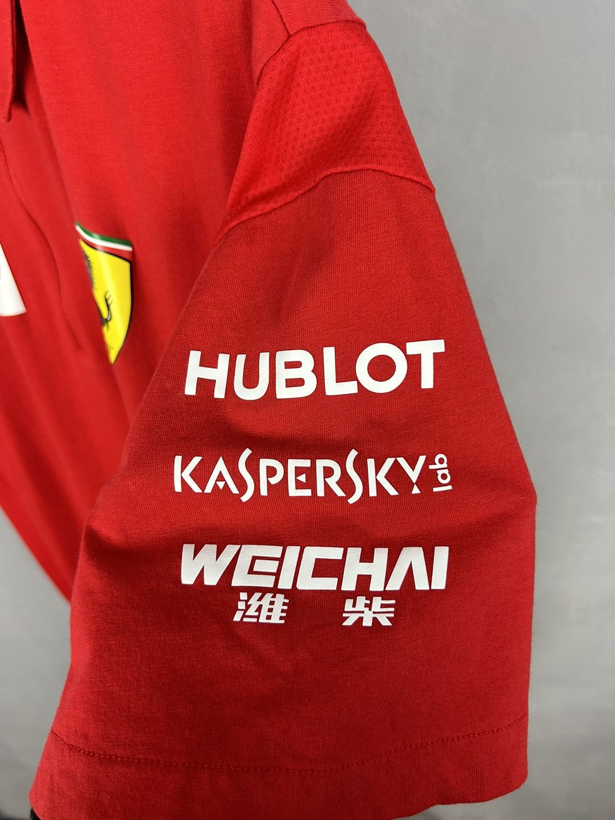 Ferrari × Puma F1 Scuderia Ferrari Puma Team Polo Shirt Size US XXL / EU 58 / 5 - 8 Thumbnail