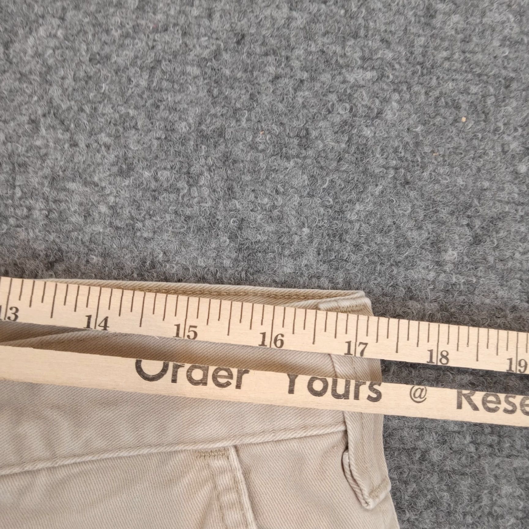 Carhartt Carhartt Workwear Pants Beige Straight Leg Regular Fit 36x32 Cotton Mens Size US 36 / EU 52 - 6 Thumbnail