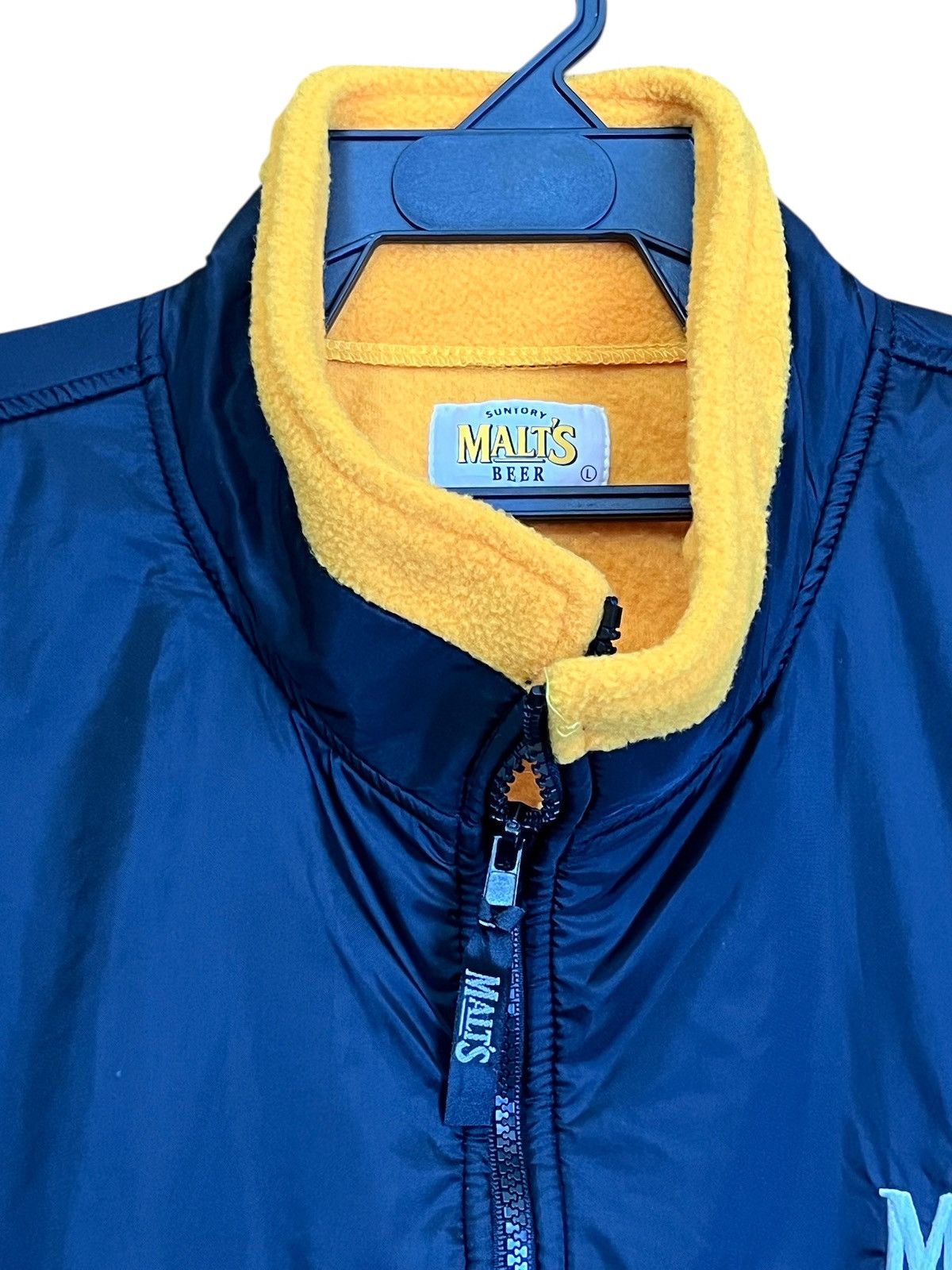 Japanese Brand Vintage SUNTORY MALT’S BEER fleece jacket Size US XL / EU 56 / 4 - 6 Thumbnail