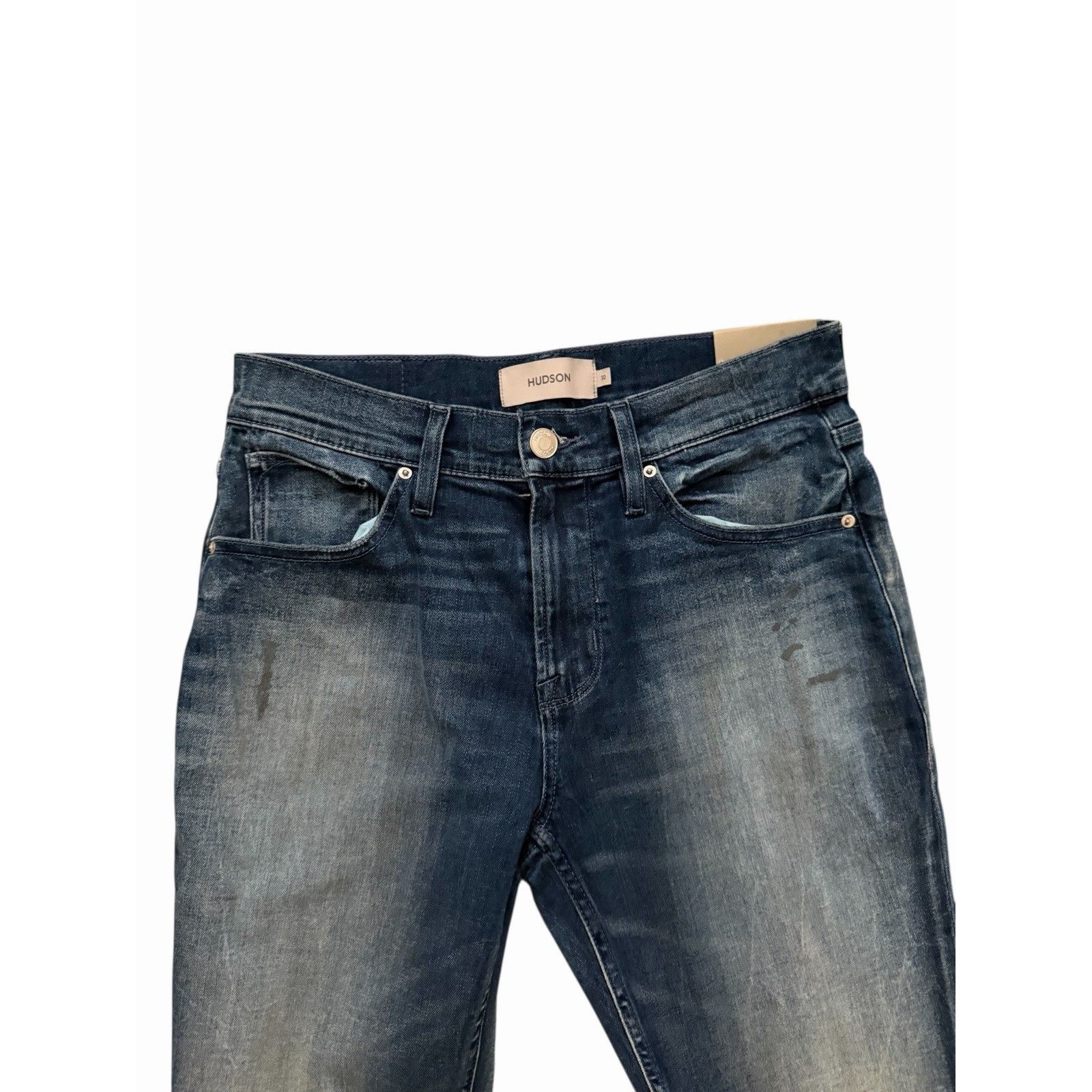 Hudson Hudson Zack Skinny Jeans Mens Denim Blue Size 30/34 Size US 30 / EU 46 - 2 Thumbnail