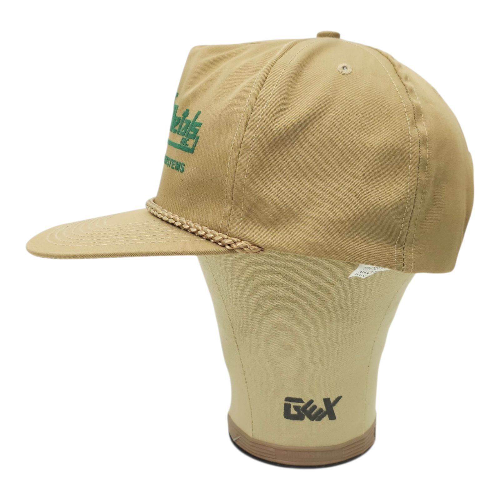 Other Majestic Metal Rope Snapback Cap Hat Trucker Baseball Khaki Size ONE SIZE - 9 Thumbnail