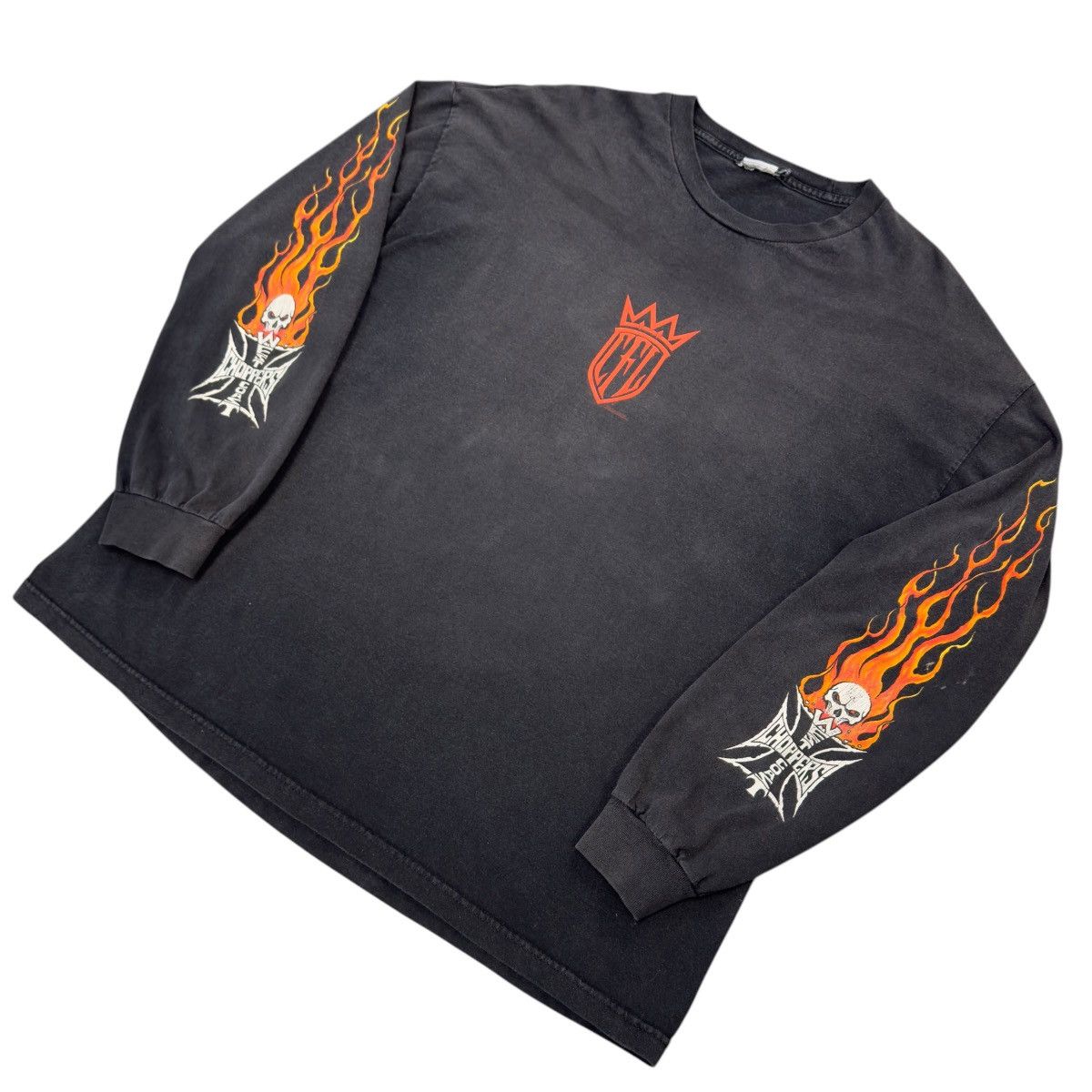 West Coast Choppers Vintage West Coast Choppers Long Sleeve Size US XL / EU 56 / 4 - 3 Thumbnail