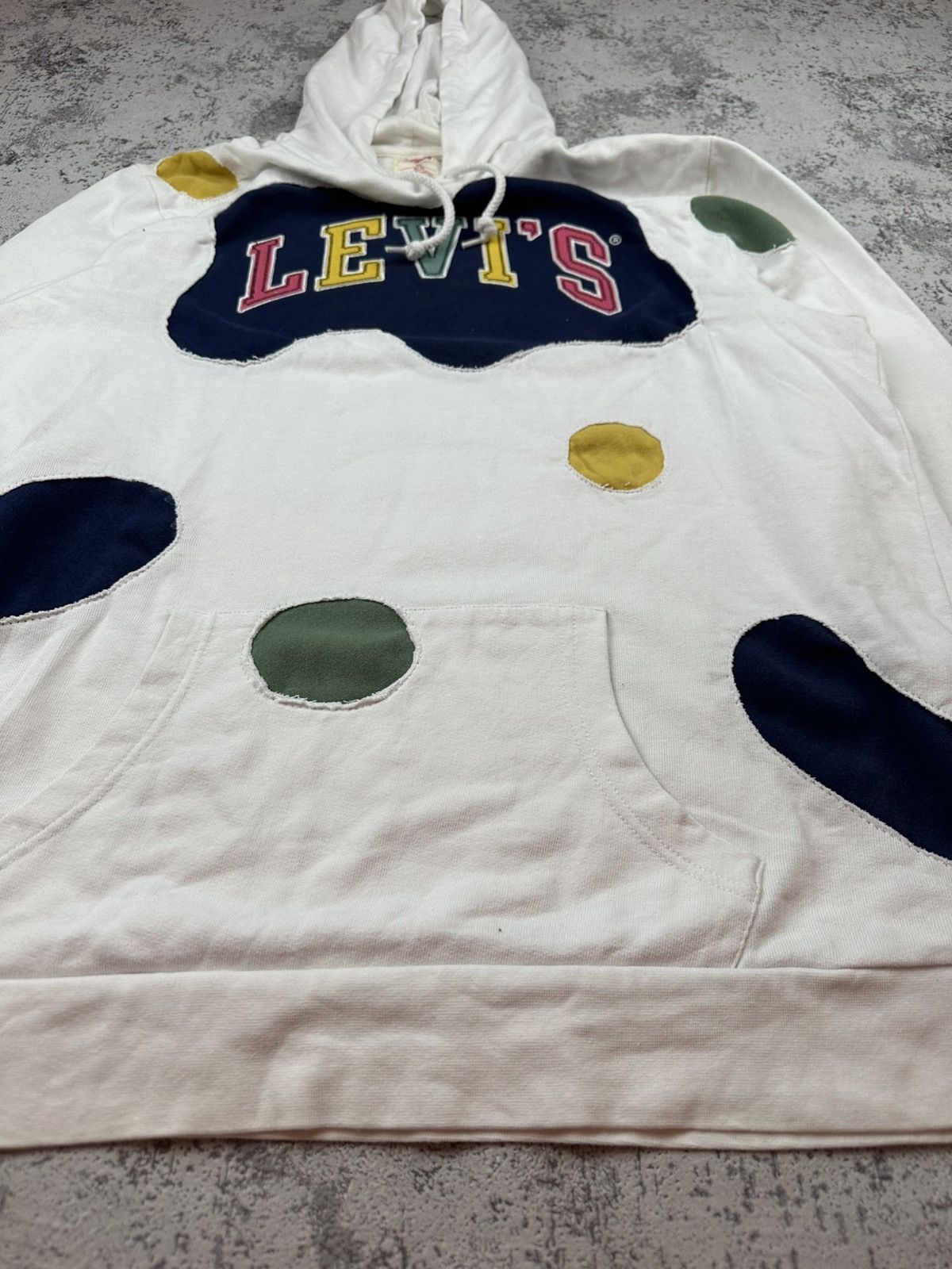 Levi's Y2K Levi’s Color Patch Logo Hoodie Art Size US M / EU 48-50 / 2 - 7 Thumbnail
