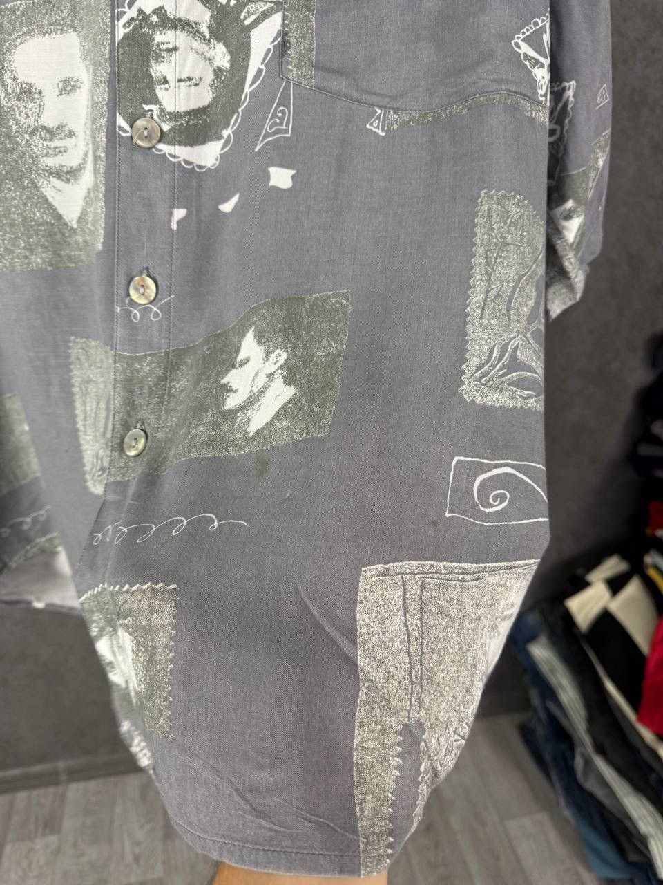 Vintage Crazy hawaiian art vintage shirt Size US XXL / EU 58 / 5 - 6 Thumbnail