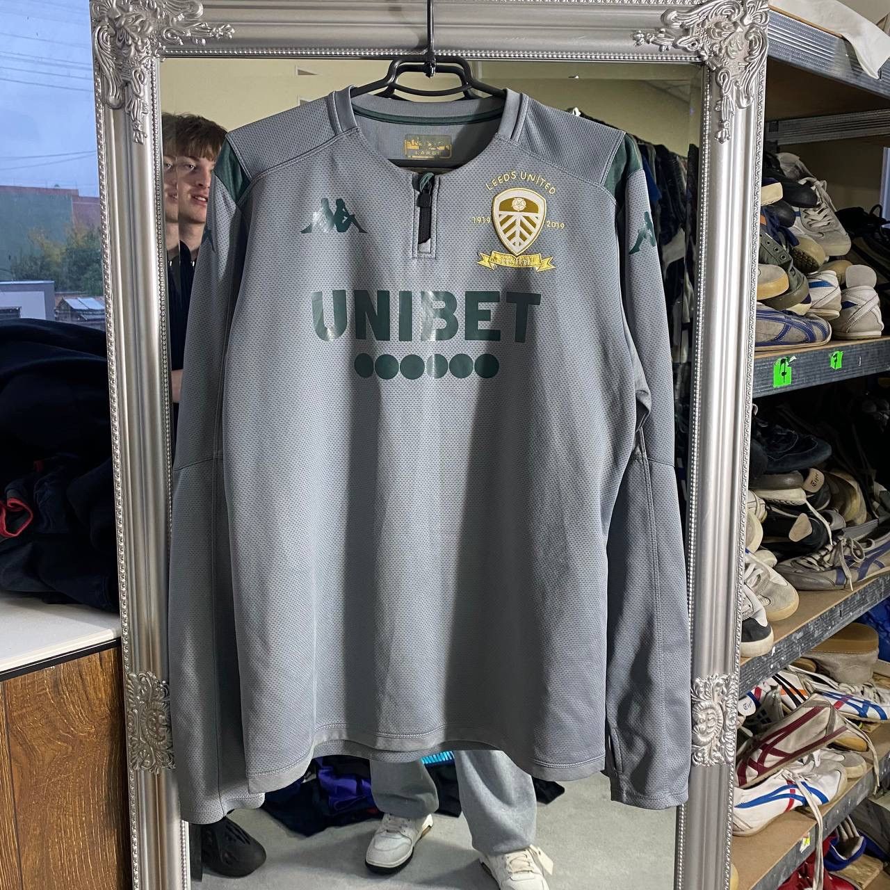 Kappa Vintage 1/3 zip up Leeds United Size US M / EU 48-50 / 2 - 1 Thumbnail