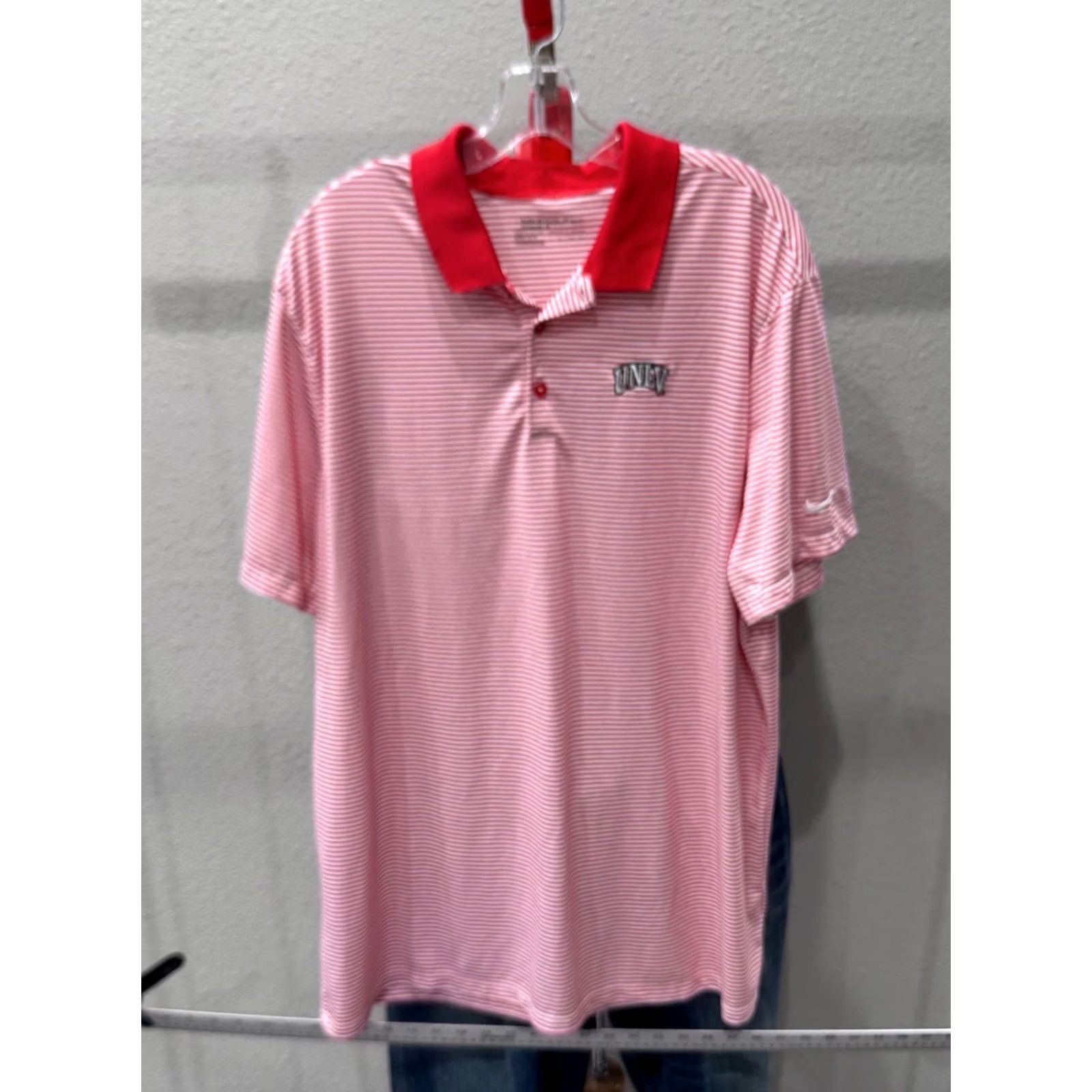 Nike Nike Red Stripe Golf UNLV XXL 2XL Men Shirt Size US XXL / EU 58 / 5 - 2 Thumbnail
