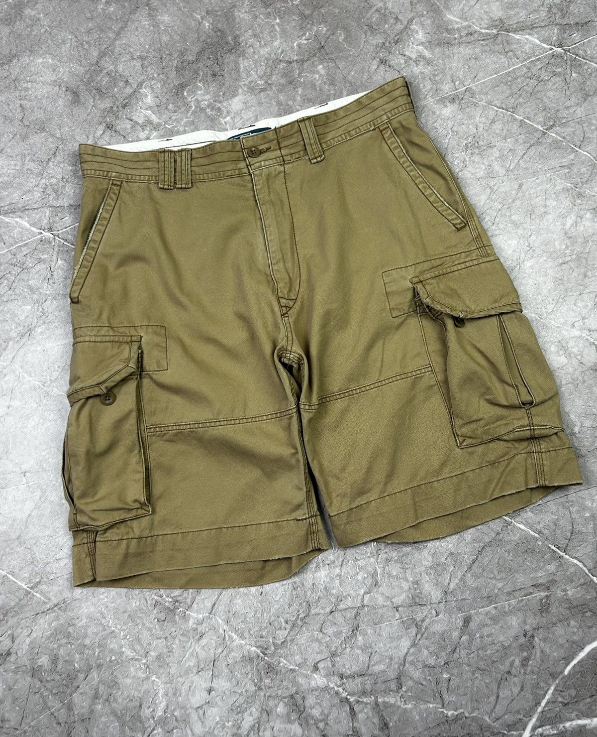 Polo Ralph Lauren × Vintage Vintage 90s Polo Ralph Lauren cargo shorts size 36 Size US 36 / EU 52 - 4 Thumbnail