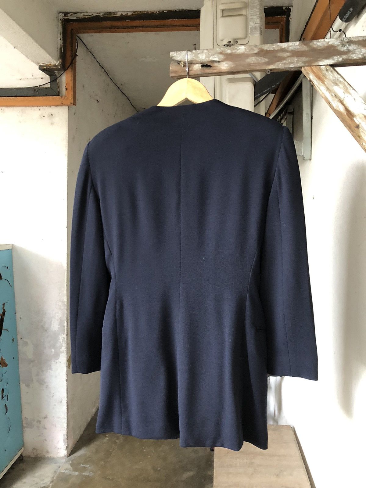 Giorgio Armani Giorgio Armani Single Breasted Blazer Jacket Blue Size XS / US 0-2 / IT 36-38 - 9 Thumbnail