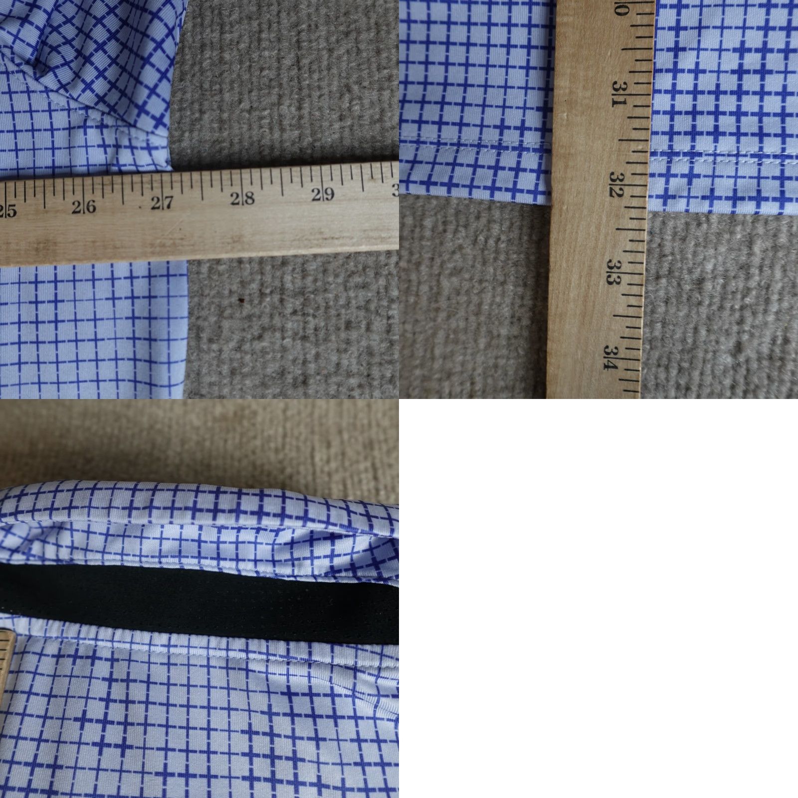 Nike Nike Polo Shirt Golf 2XL Blue Striped Geometric Dri-Fit Nike Golf Men Polo Shirt 2XL Blue Geometric Embroidered Size US XXL / EU 58 / 5 - 8 Thumbnail