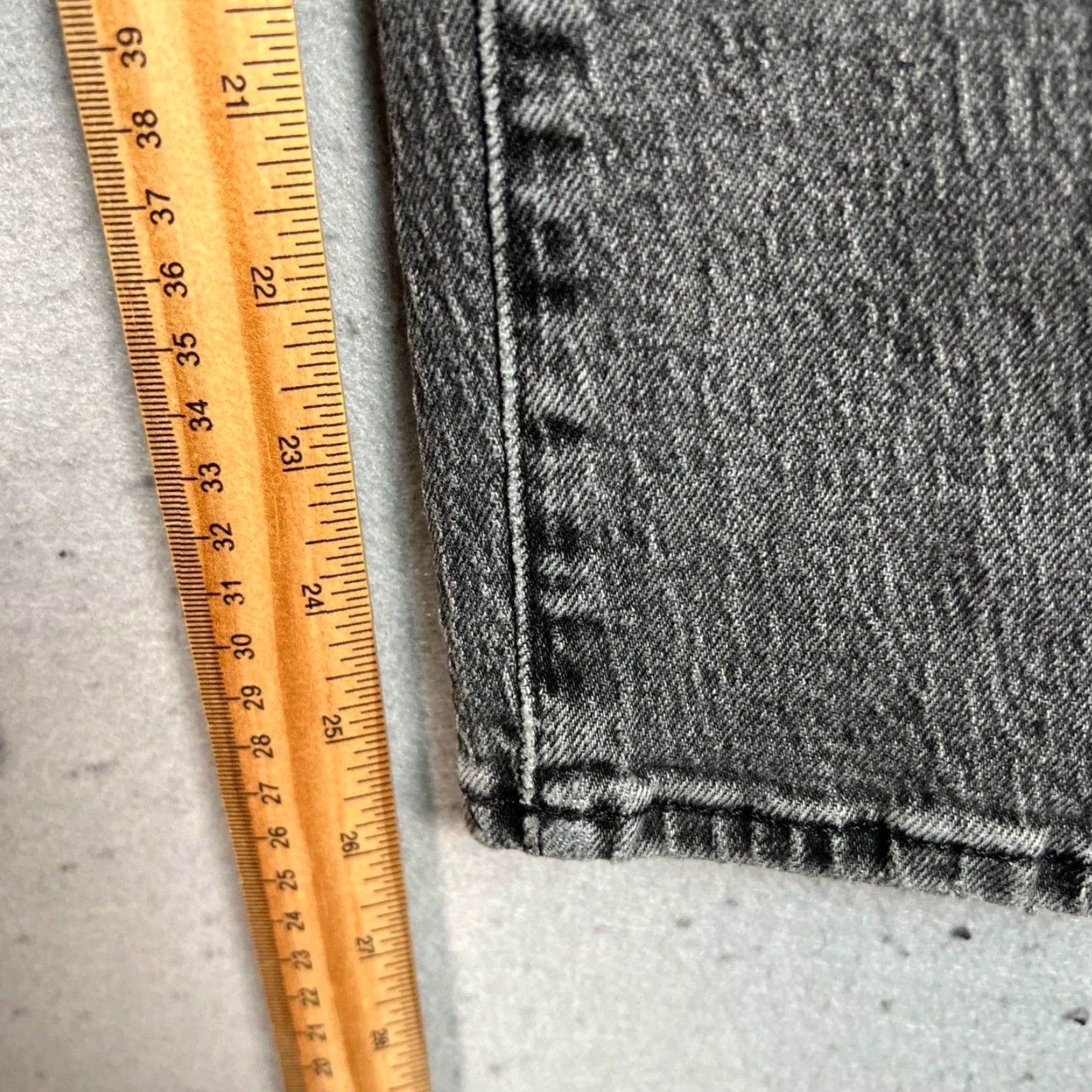 Madewell VINTAGE Madewell Womens Jeans The Perfect Gray High Rise Slim Fit Denim Size 25 Size 42" / US 20 - 7 Thumbnail