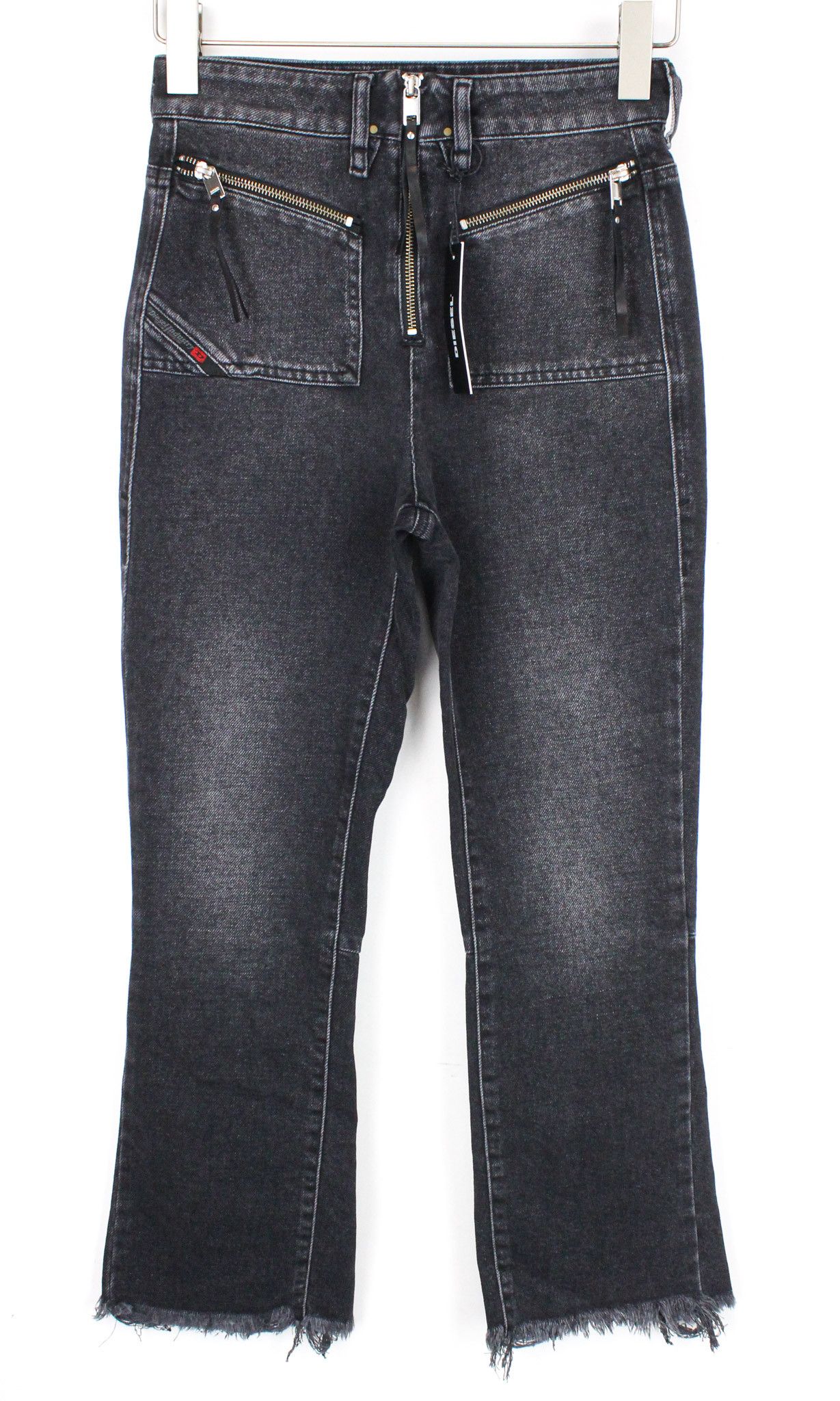 Diesel D-EARLIE 080AP W25/L32 Grey Zip-Fly Jeans 70473 Size 25" / US 0 / IT 36 - 1 Thumbnail