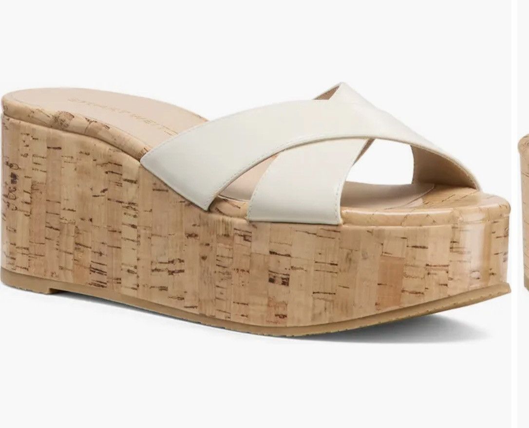 Stuart Weitzman Stuart Weitzman Dayna Platform Wedge Sandal (Women) Sz: 9.5 Size US 9.5 / IT 39.5 - 5 Thumbnail
