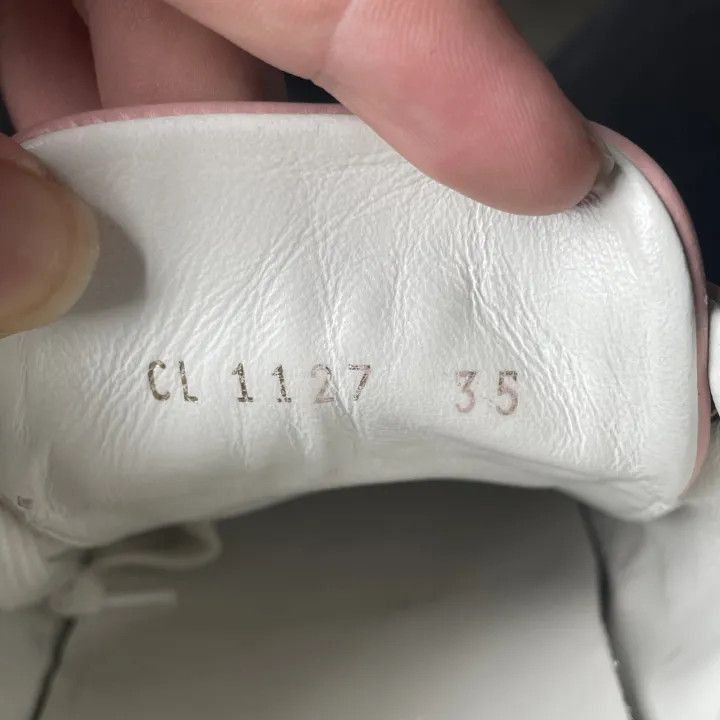 Louis Vuitton Louis Vuitton Pink Logo Velcro Sneakers for Women -2508 Size US 5 / IT 35 - 5 Thumbnail