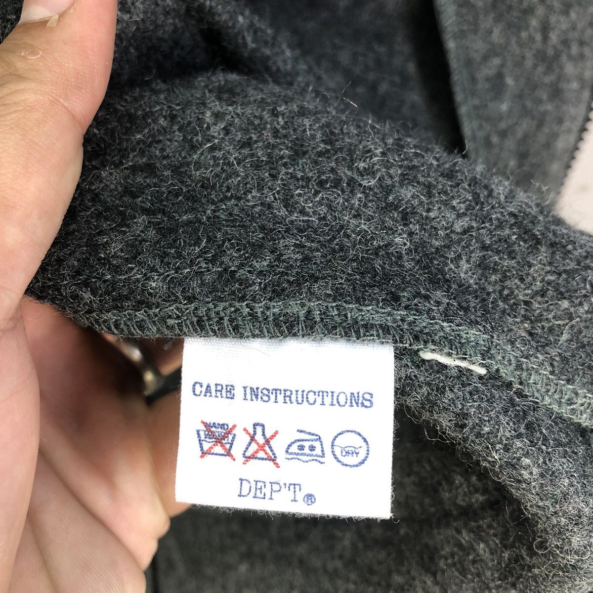 Japanese Brand Japanese Brand Dept Wool Utility Multipocket Vest Size US S / EU 44-46 / 1 - 13 Thumbnail