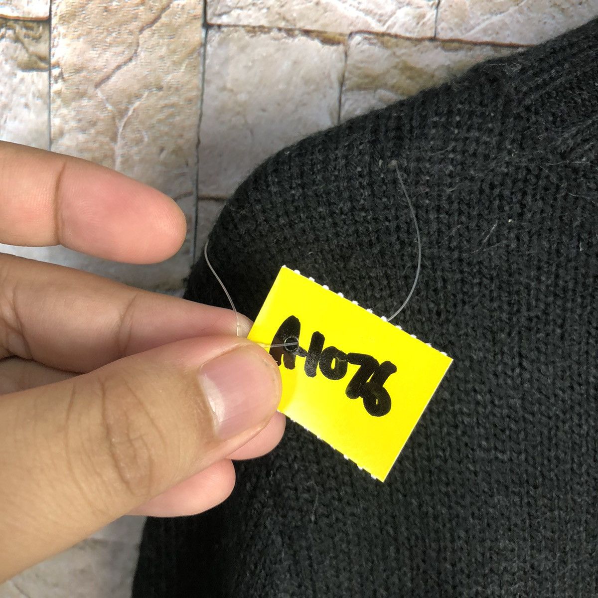 Homespun Knitwear × Japanese Brand Brisk Black Knitwear #A1076 Size M / US 6-8 / IT 42-44 - 11 Thumbnail
