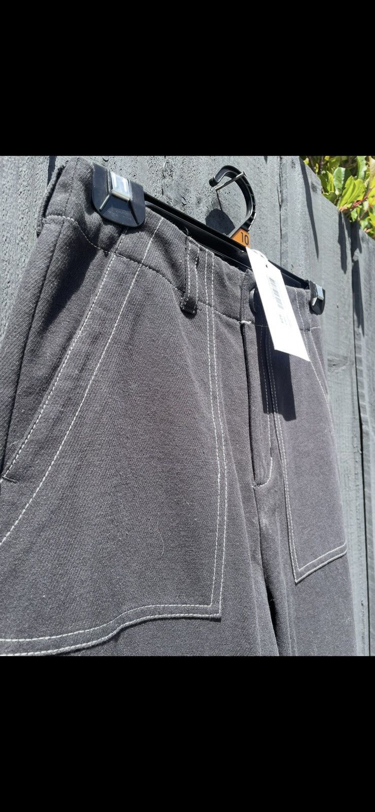 Other Black jeans with white stitching Size 37" - 5 Thumbnail